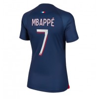 Ženski Nogometni dresi Paris Saint-Germain Kylian Mbappe #7 Domači 2023-24 Kratek Rokav